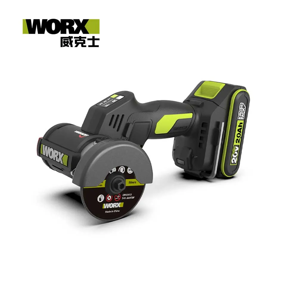 威克士WORX WU802 20V 無刷3”砂輪機(主機)