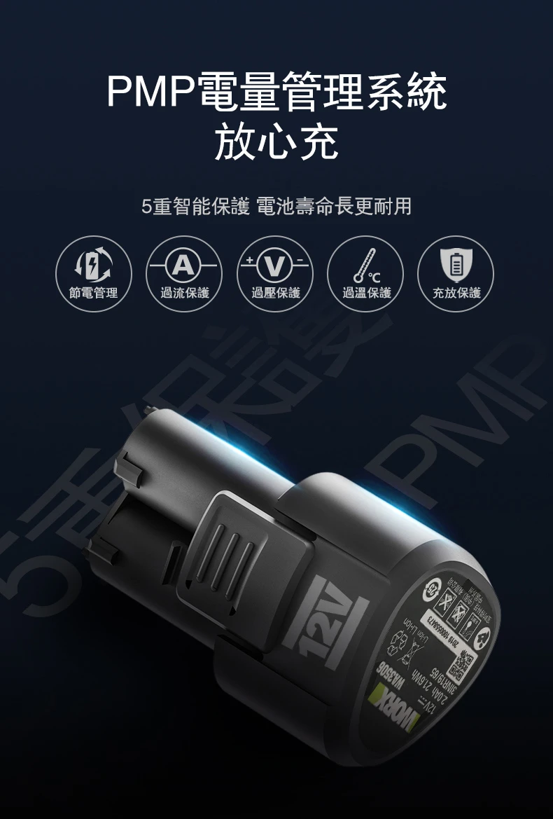 威克士WORX WU094(綠)吹塵槍(主機)