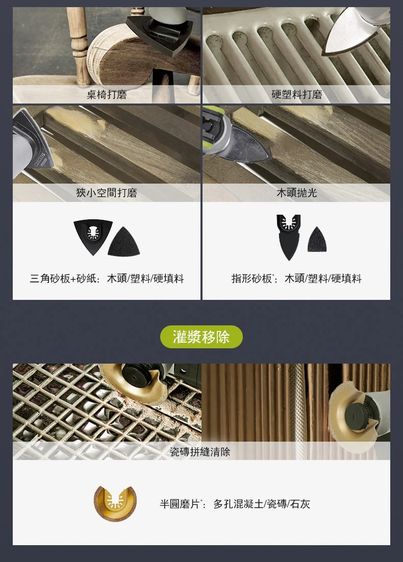 威克士WORX WU698 20V無刷多功能磨切機(綠)(主機)新版