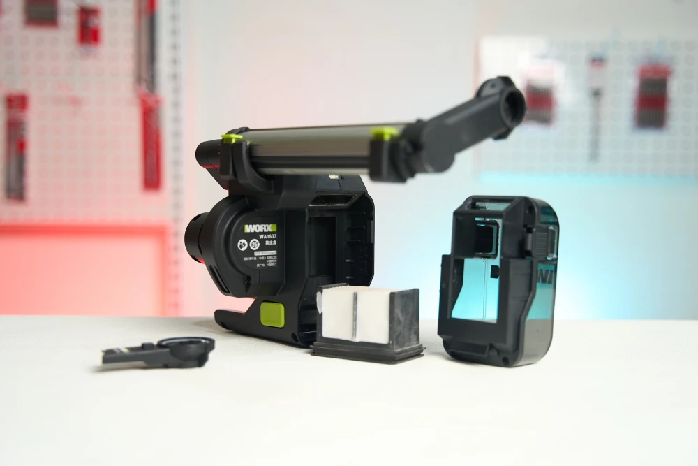 威克士WORX WA1603 (新款)四溝鎚鑽系列通用集塵器