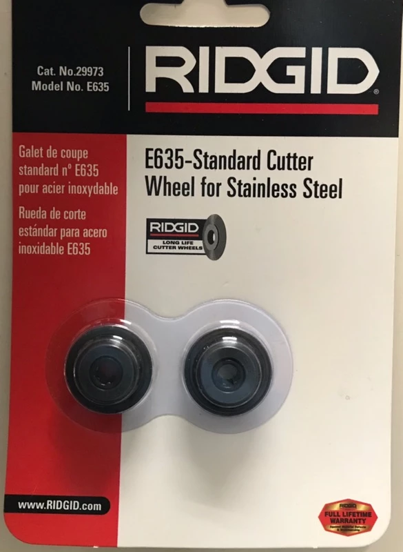 里奇 RIDGID No.35S 29963白鐵切管器刀刃(2個一卡)
