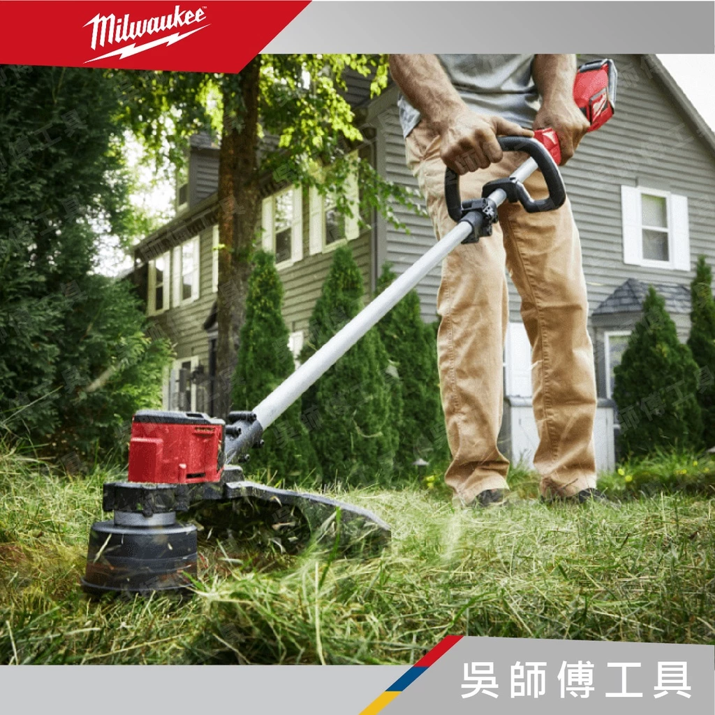 美沃奇 Milwaukee M18 BLLT 18V無刷精銳可折疊割草機(使用塑膠繩)(單機)
