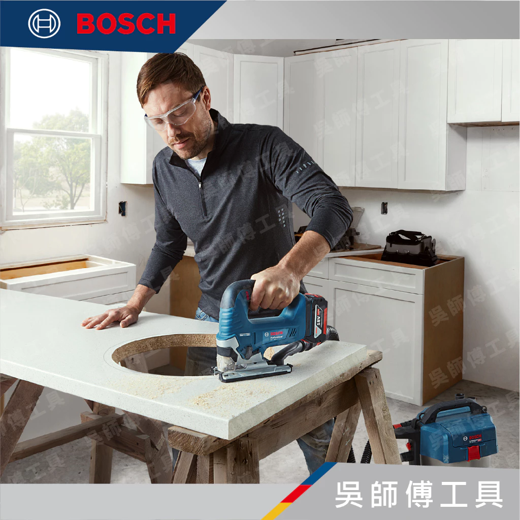 博世 BOSCH GST 185-LI 18V無碳刷線鋸機(主機)(塑膠專用箱)