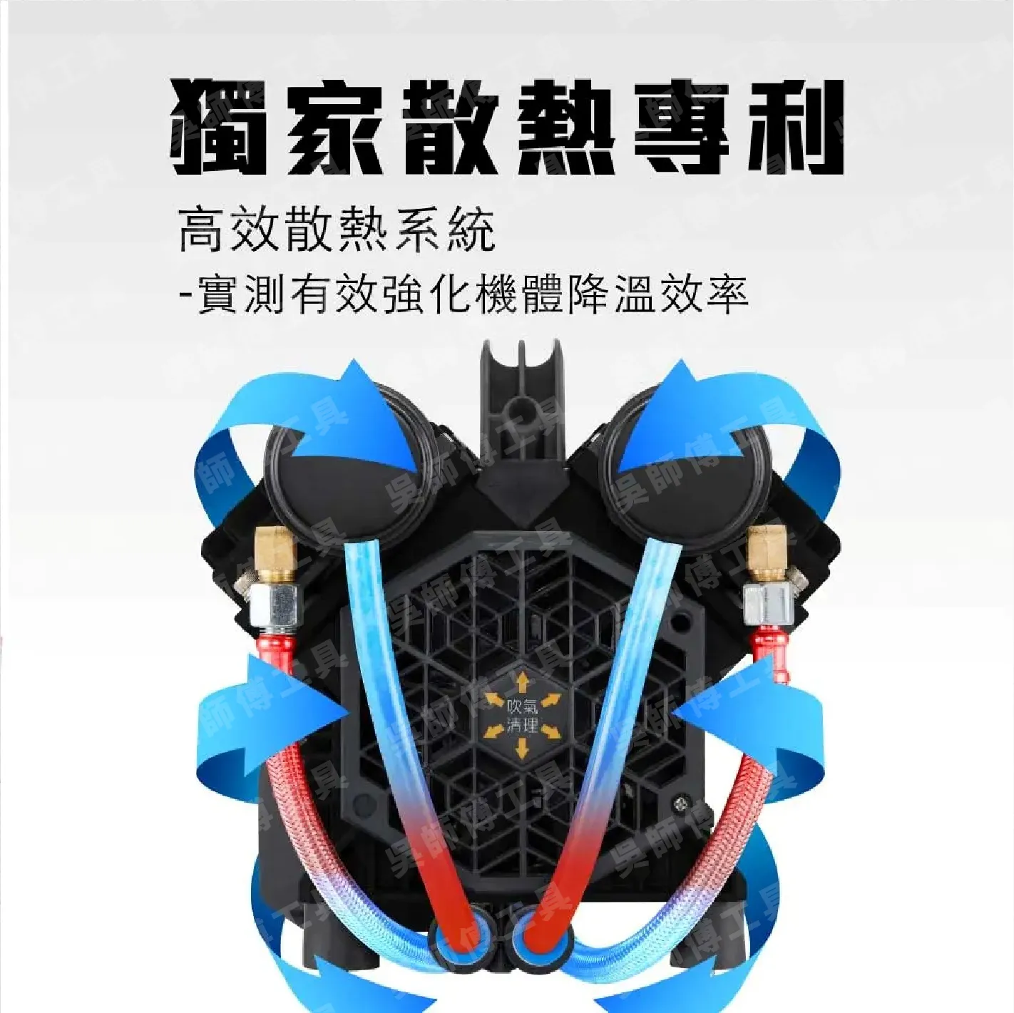 忍者無刷 N17 N系列空壓機(獨家雙散熱系統)