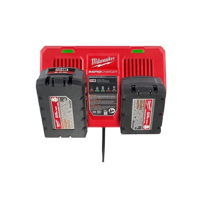 美沃奇 M18 DFC 18V雙口雙槽6A快速充電器(110V)