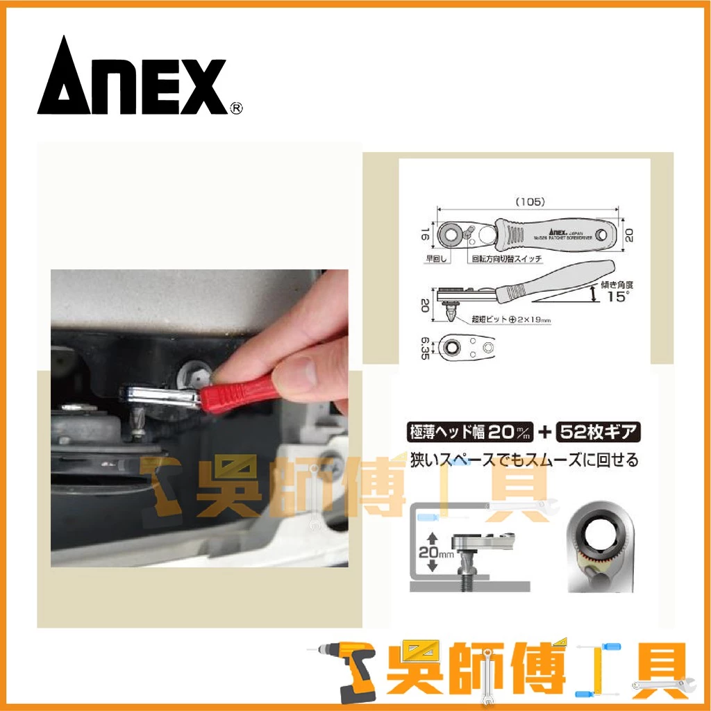 安耐適 ANEX NO.526 15