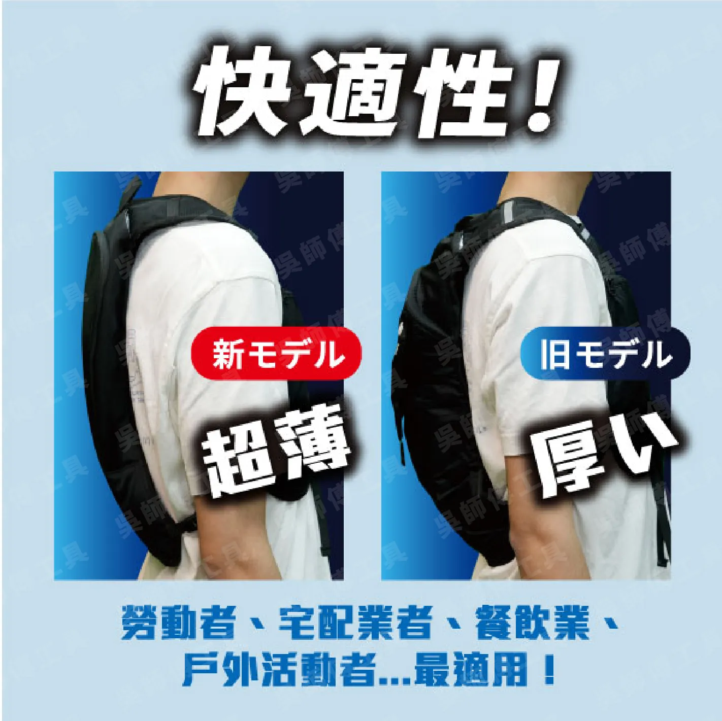 酷浪水冷服 最新款 送冰鋒帽/冰鋒脖 送行動電源大全配 冰涼服/空調服/降溫神器