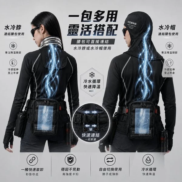 ICEMAN XR 極薄腰掛式水冷背心 【預售】