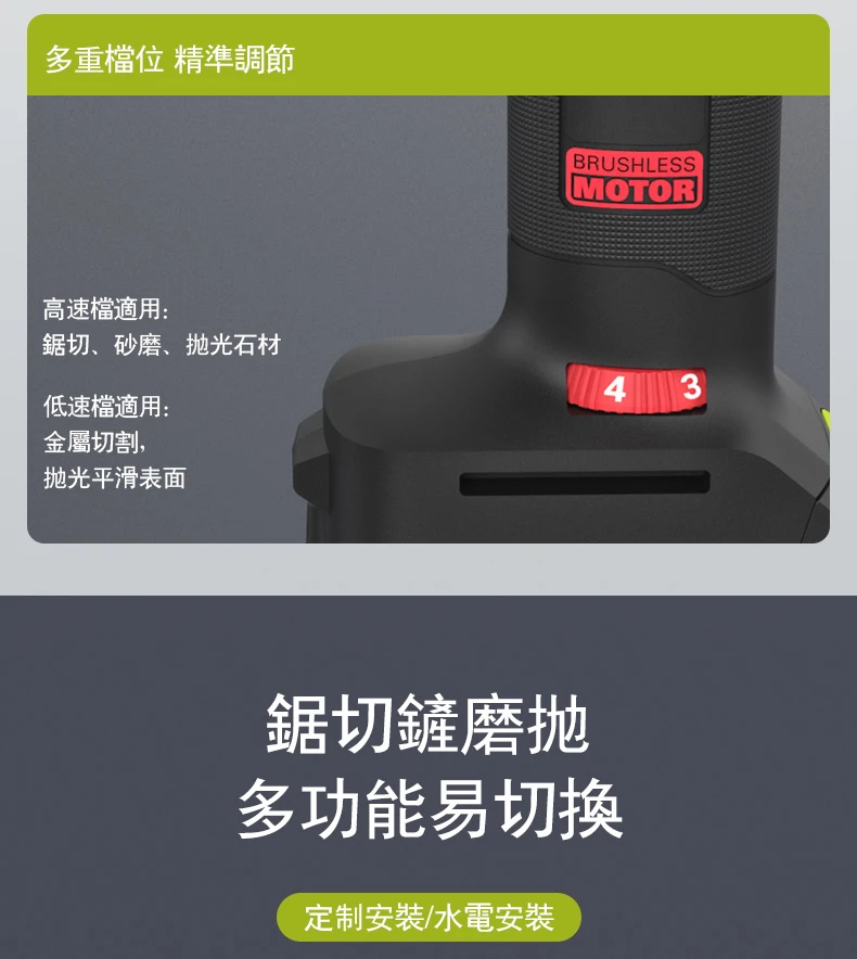 威克士WORX WU698 20V無刷多功能磨切機(綠)(主機)新版