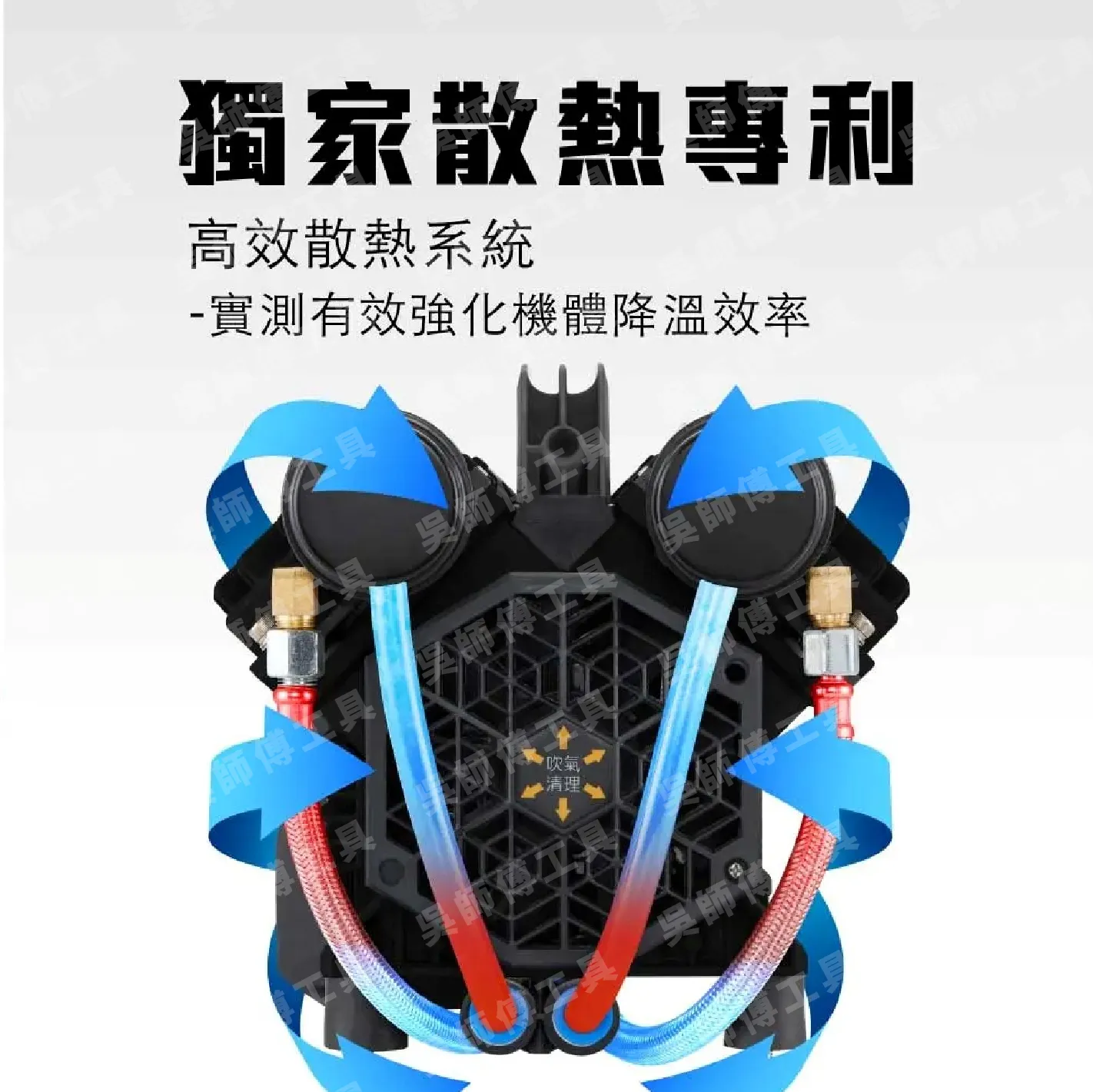 忍者無刷 N36 N系列空壓機(獨家雙散熱系統)