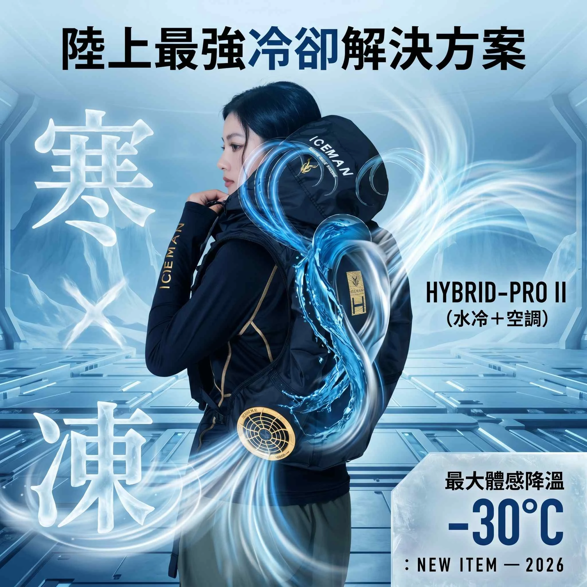 ICEMAN 旗艦空冷服 HYBRID-PRO II