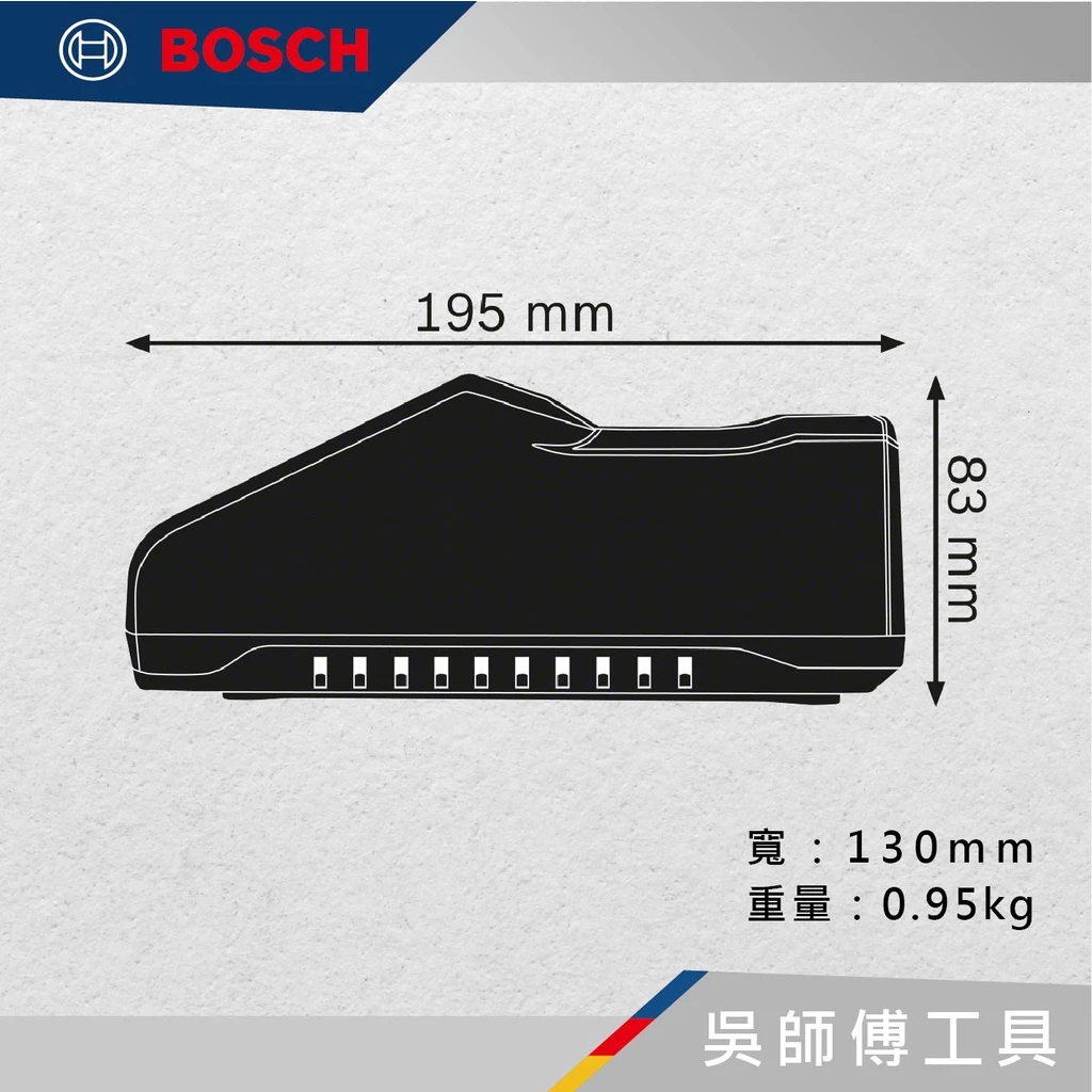 博世BOSCH GAL 18V-160 C 18V超高速充電器16A