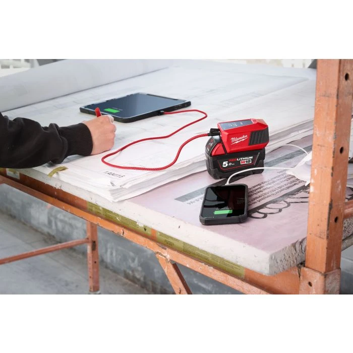 美沃奇 M18 TC 18V充電寶分享充電器(輸出輸入兩用)