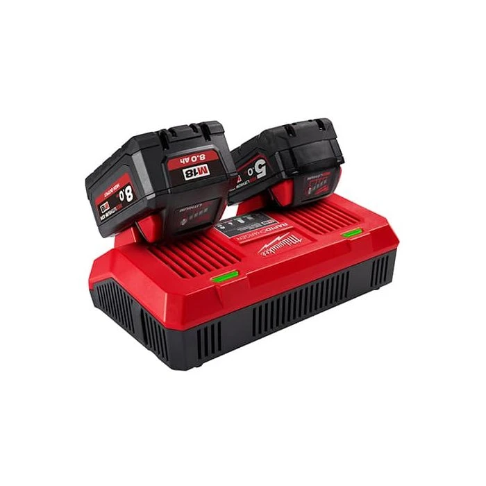 美沃奇 M18 DFC 18V雙口雙槽6A快速充電器(110V)