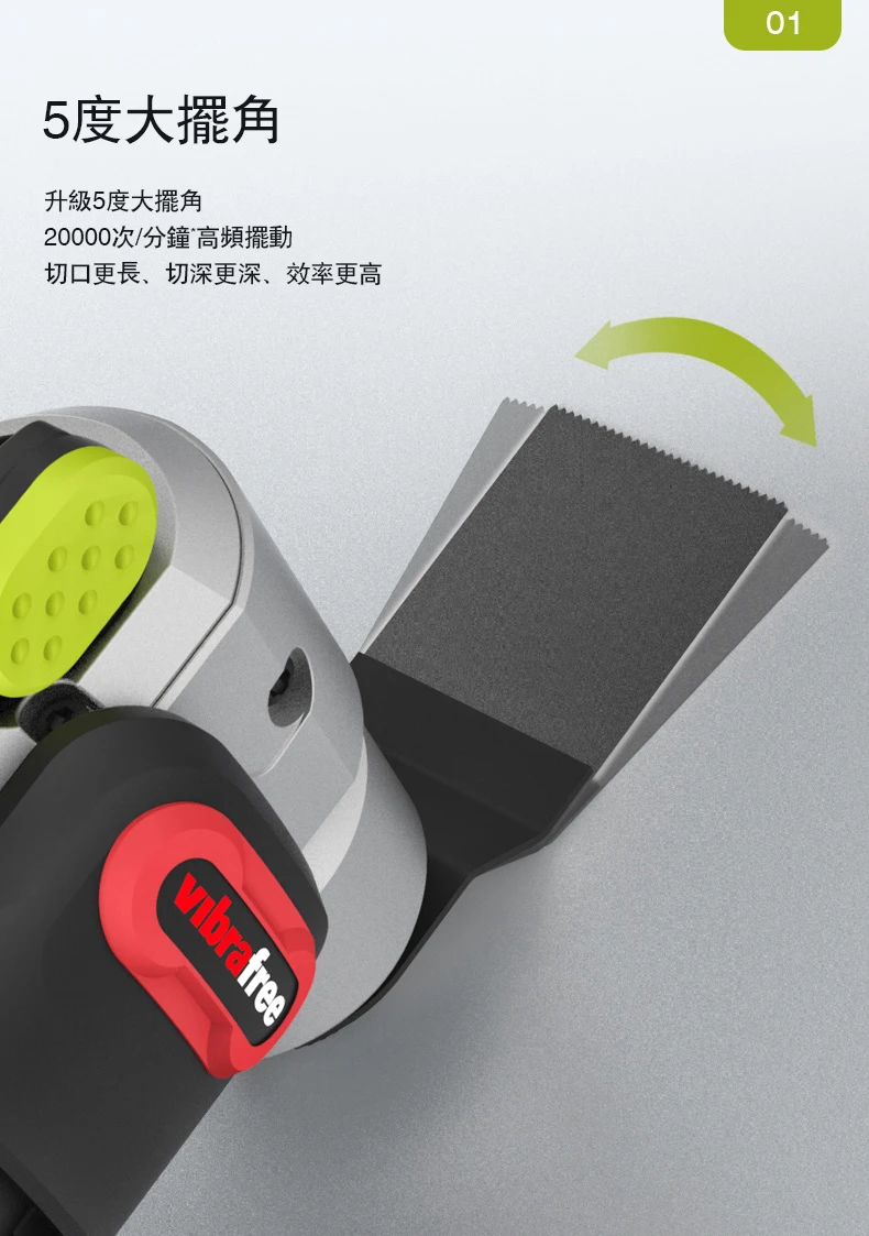 威克士WORX WU698 20V無刷多功能磨切機(綠)(主機)新版