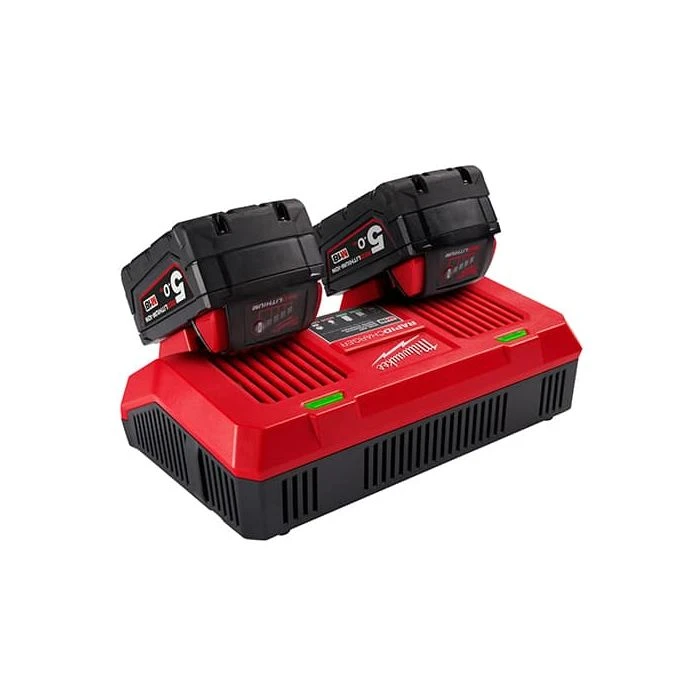 美沃奇 M18 DFC 18V雙口雙槽6A快速充電器(110V)