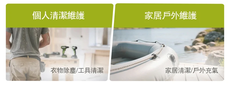 威克士WORX WU094(綠)吹塵槍(主機)