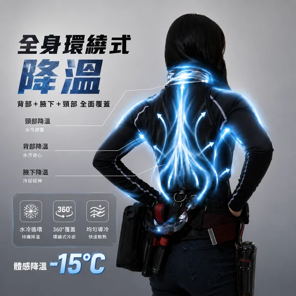 ICEMAN XR 極薄腰掛式水冷背心 【預售】
