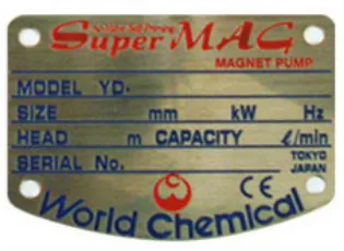 金屬銘版｜不鏽鋼銘版