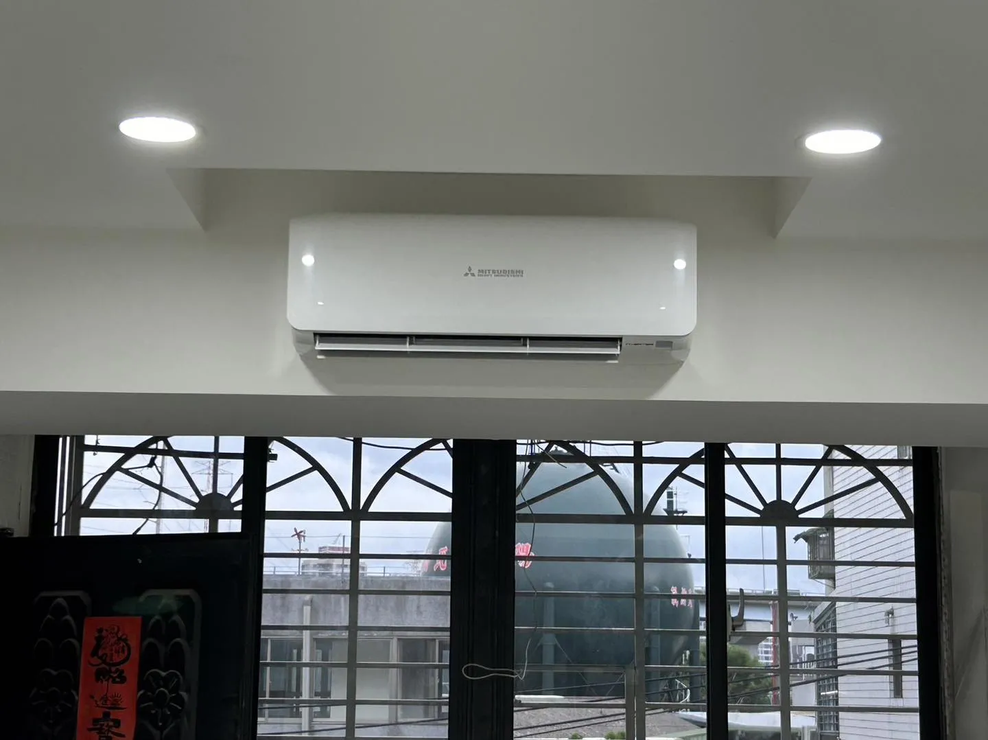 台北士林中古屋翻新  三菱重工冷氣完工