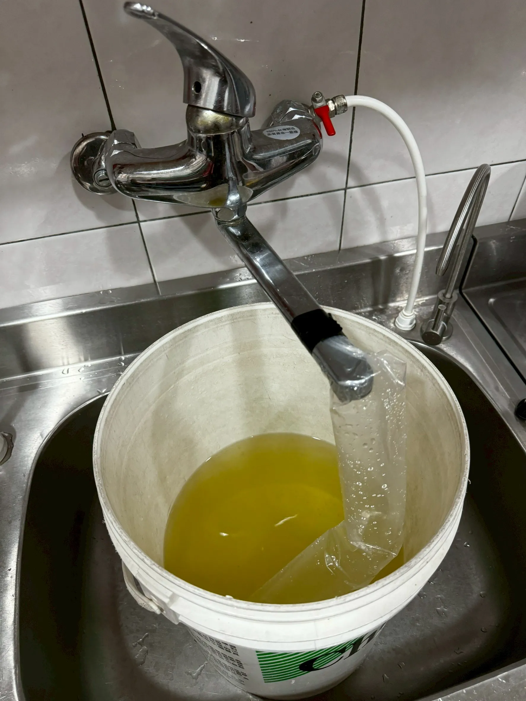 竹北黃先生水管+水塔消毒