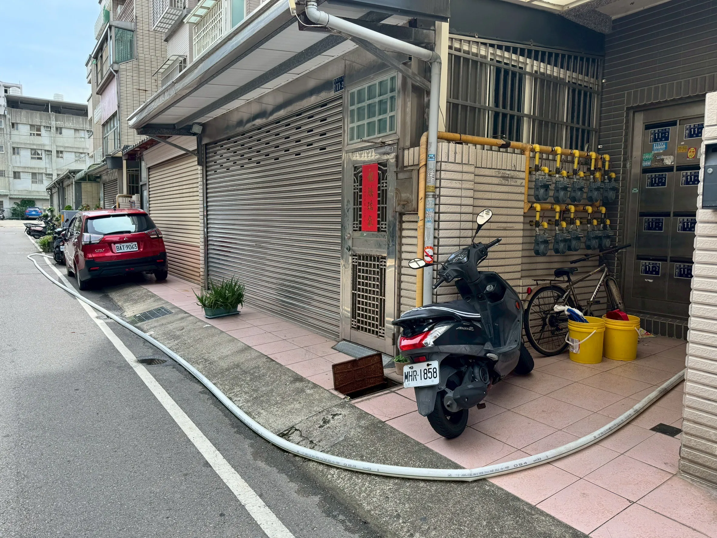 湖口大樓蓄水池