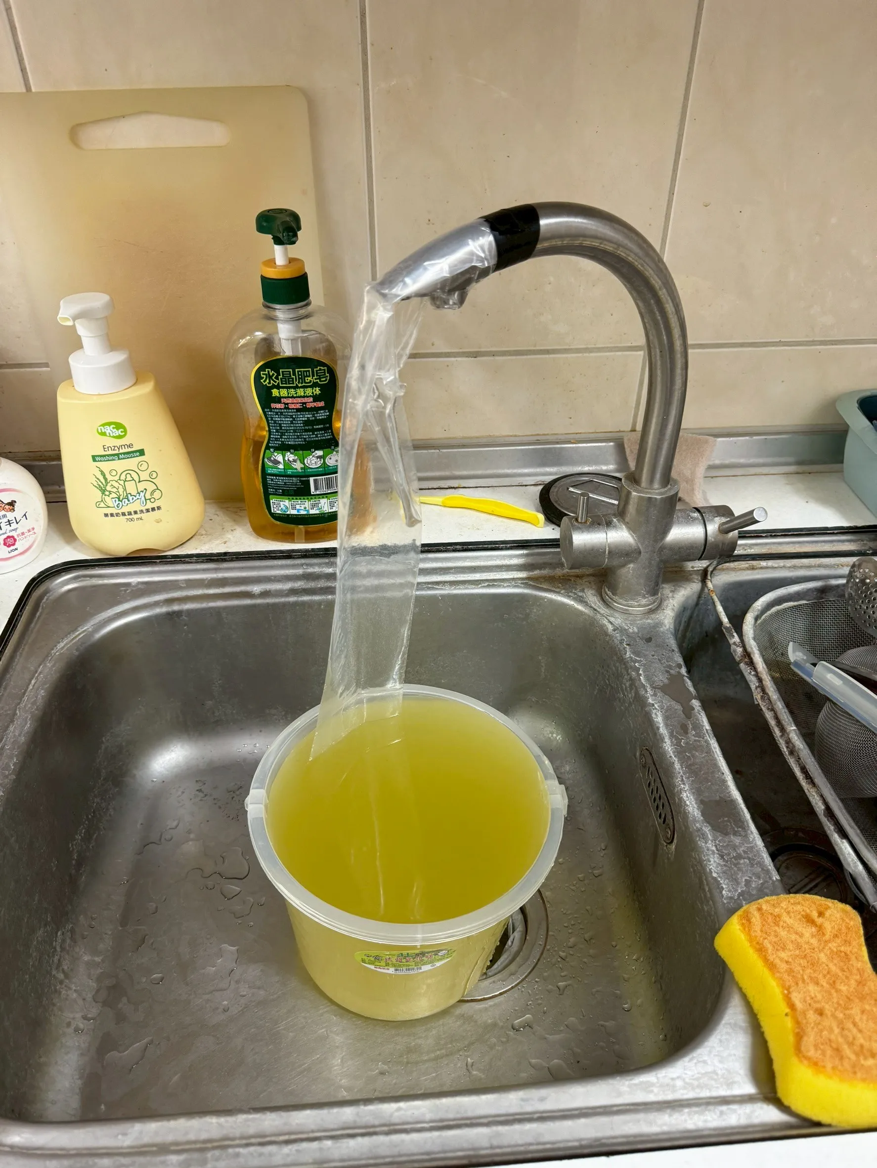 竹北黃先生水管+水塔消毒