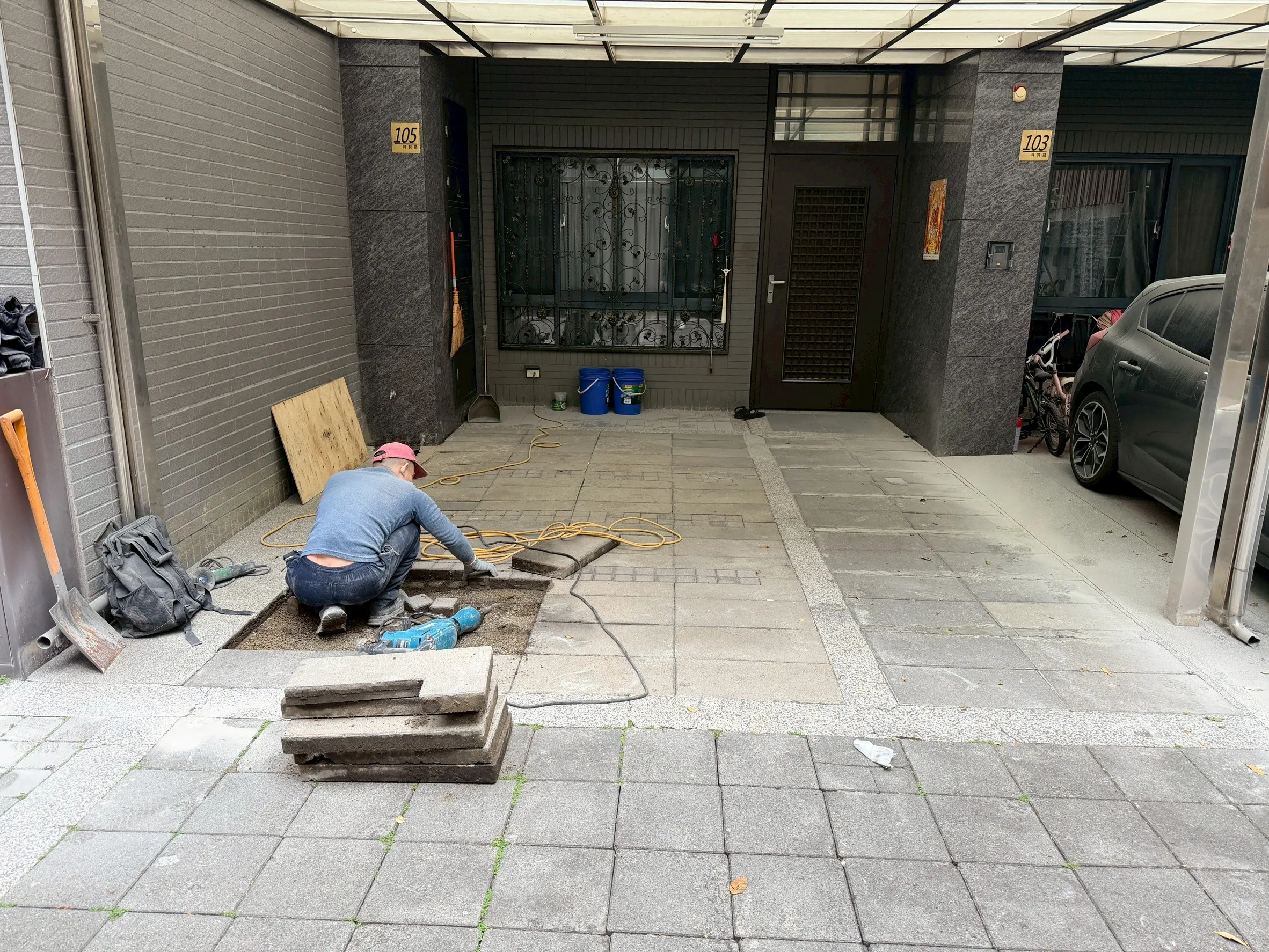 台中｜統包｜地坪工程｜地磚重鋪｜地板工程