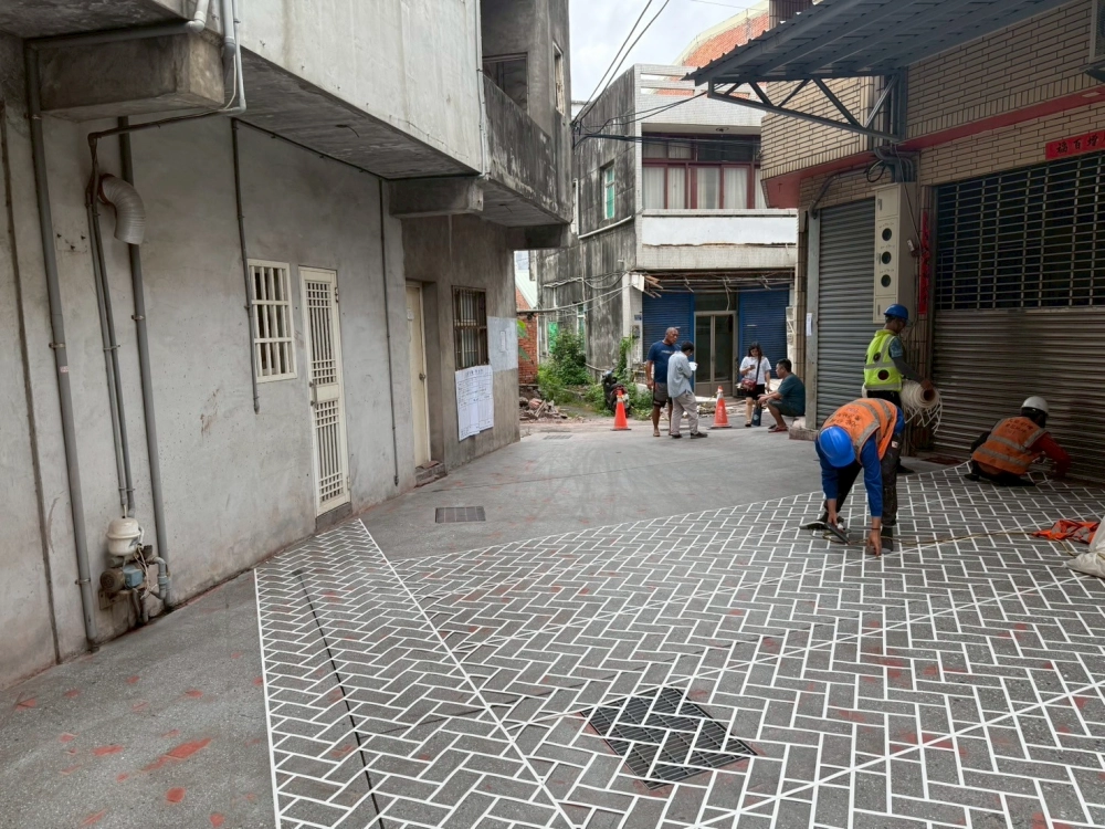 鹿港老街<br />地坪修復工程