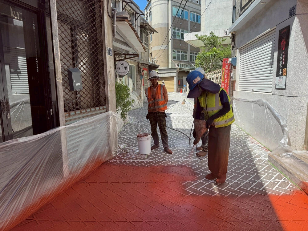 鹿港老街<br />地坪修復工程