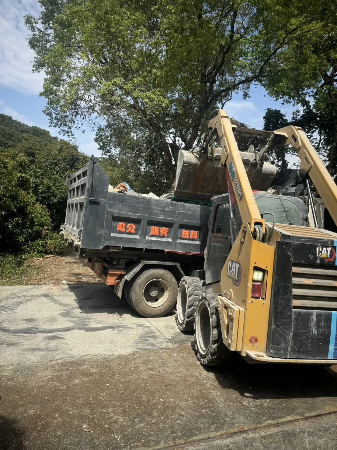 廢棄物清運-高雄大樹統嶺路私人案