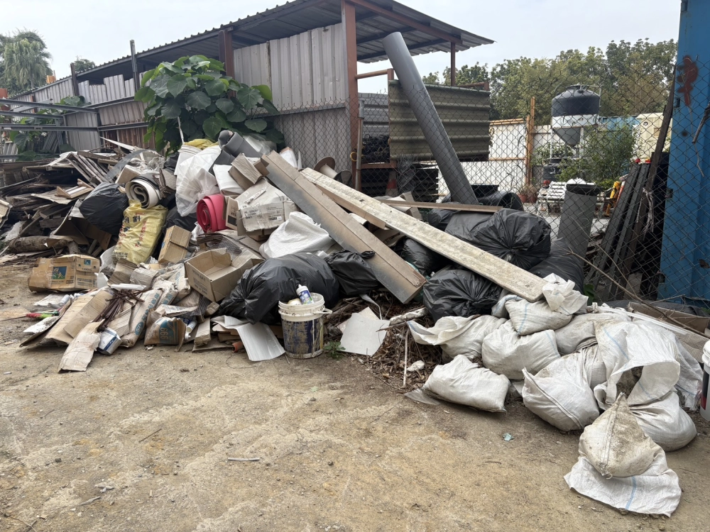 廢棄物清運-高雄小港高坪段私人案