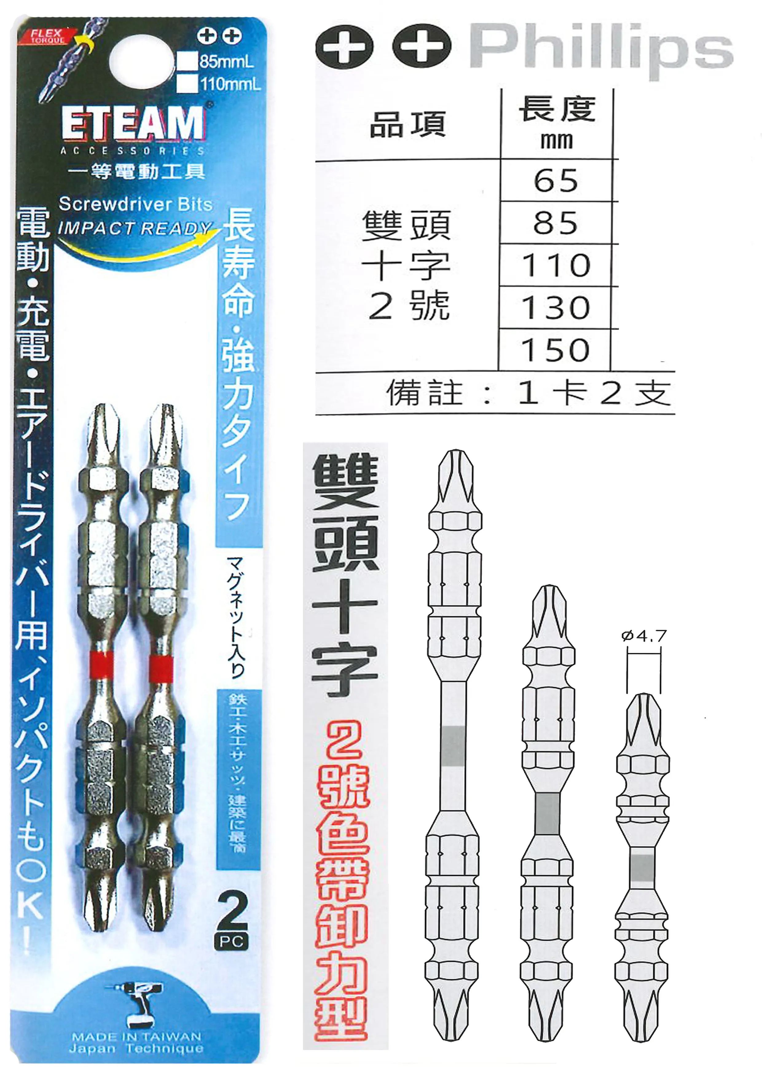 一等 ETEAM 起子頭系列