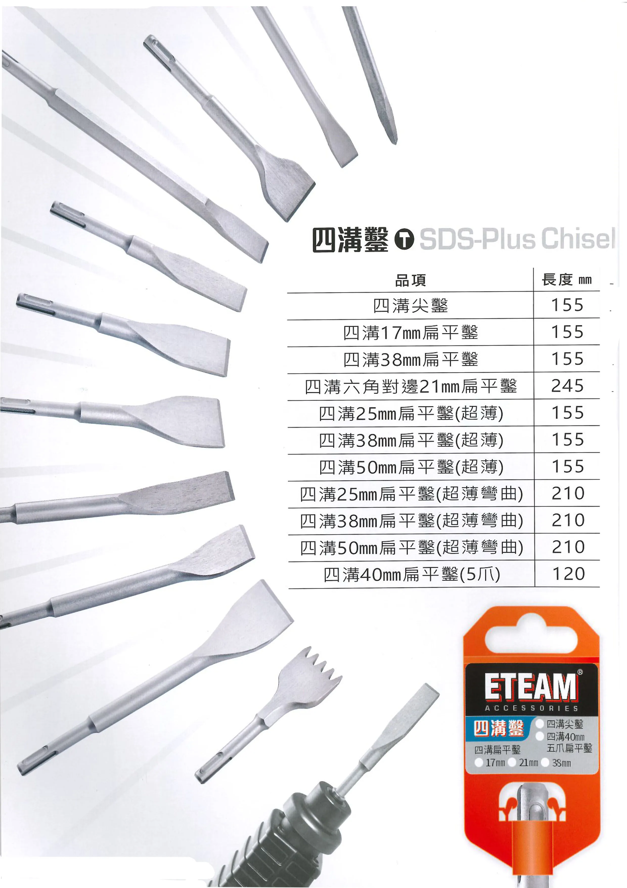 一等 ETEAM 四溝鑿