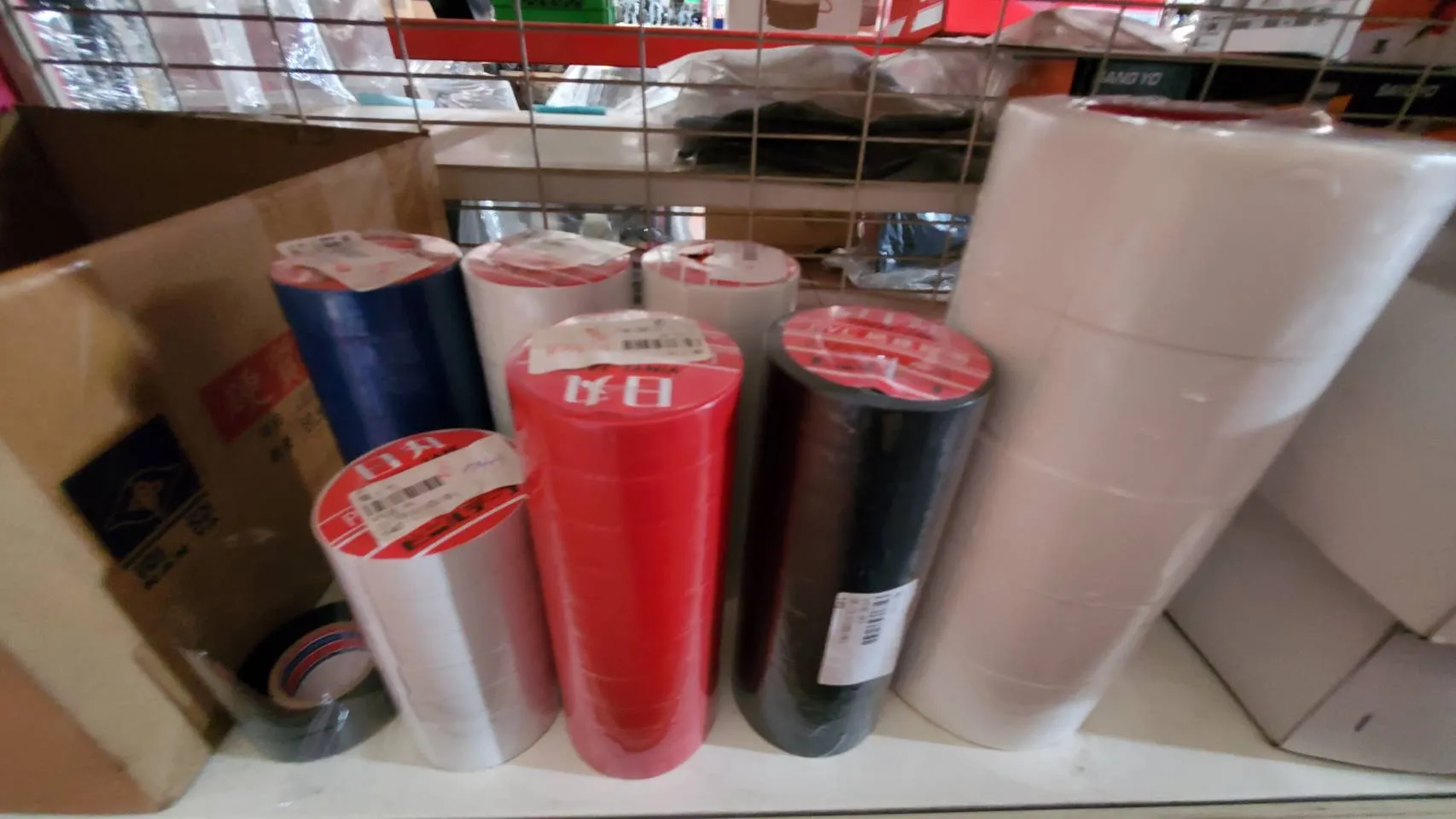 電火布。膠帶類