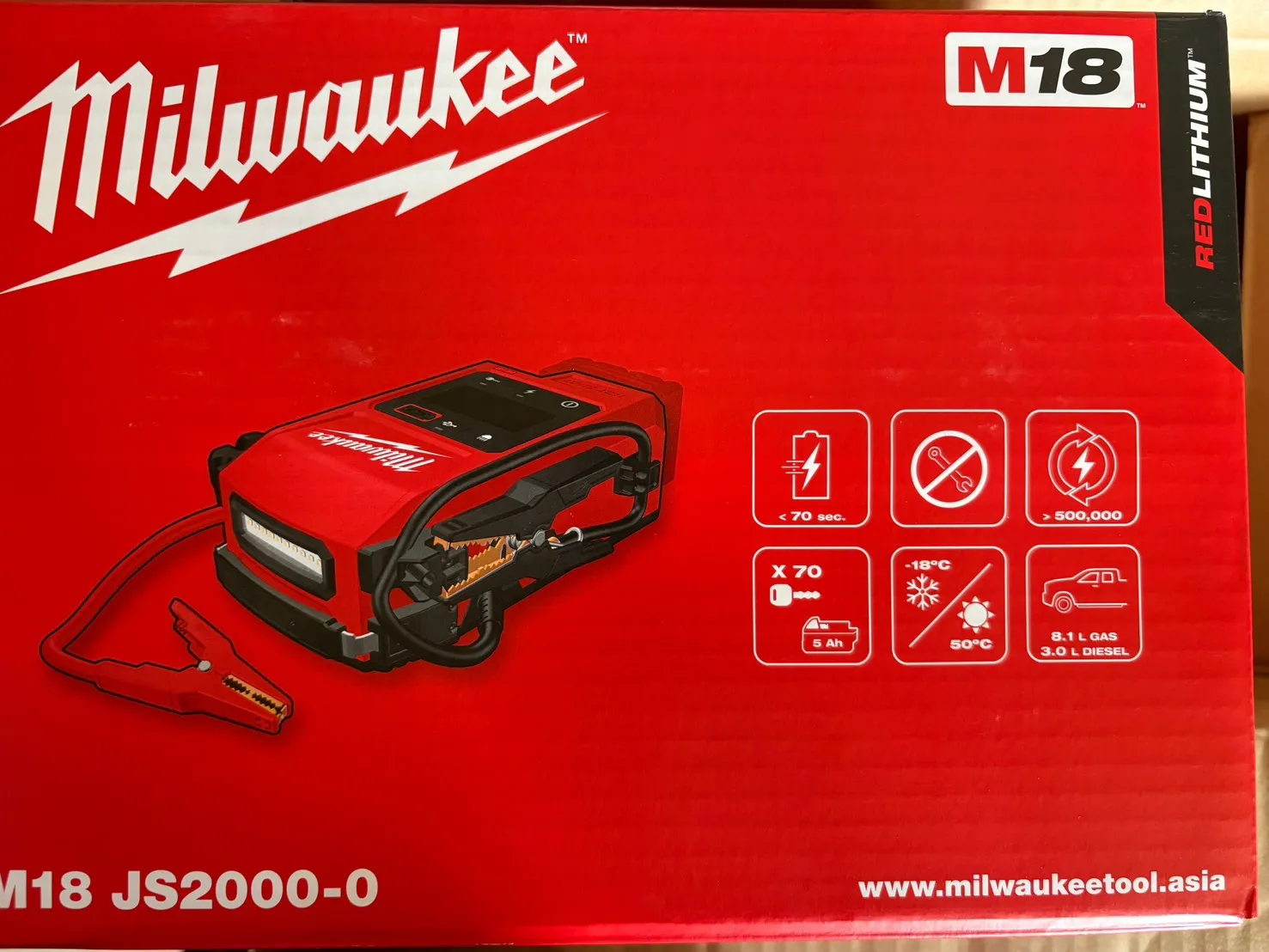 M18™ 救車電源 M18 JS2000-0