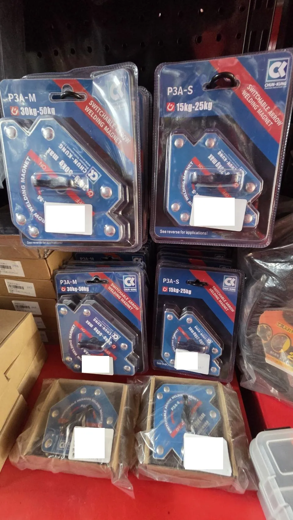 焊接固定器（開關箭頭型）