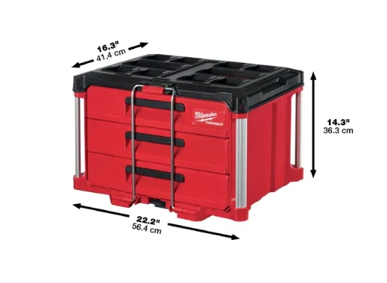 PACKOUT™ 配套抽屜收納箱（3抽） 48-22-8443