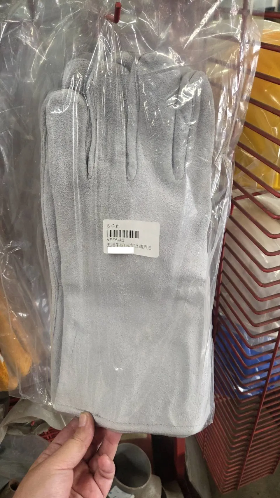 五指皮手套(牛皮&小羊皮)