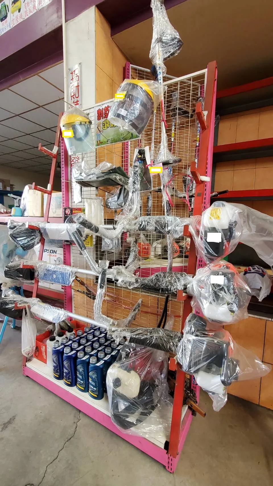 農用 面罩/割草盤/割草圍裙/牛筋繩/割草刀片