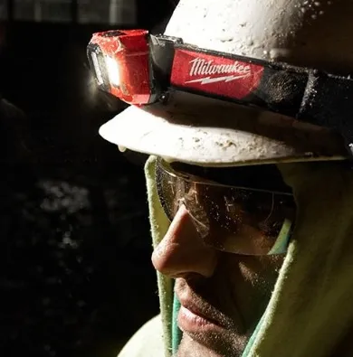 工作頭燈(不含鹼性電池) HL-SF