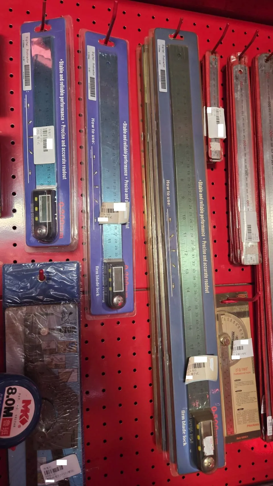 鐵工角尺／角度器