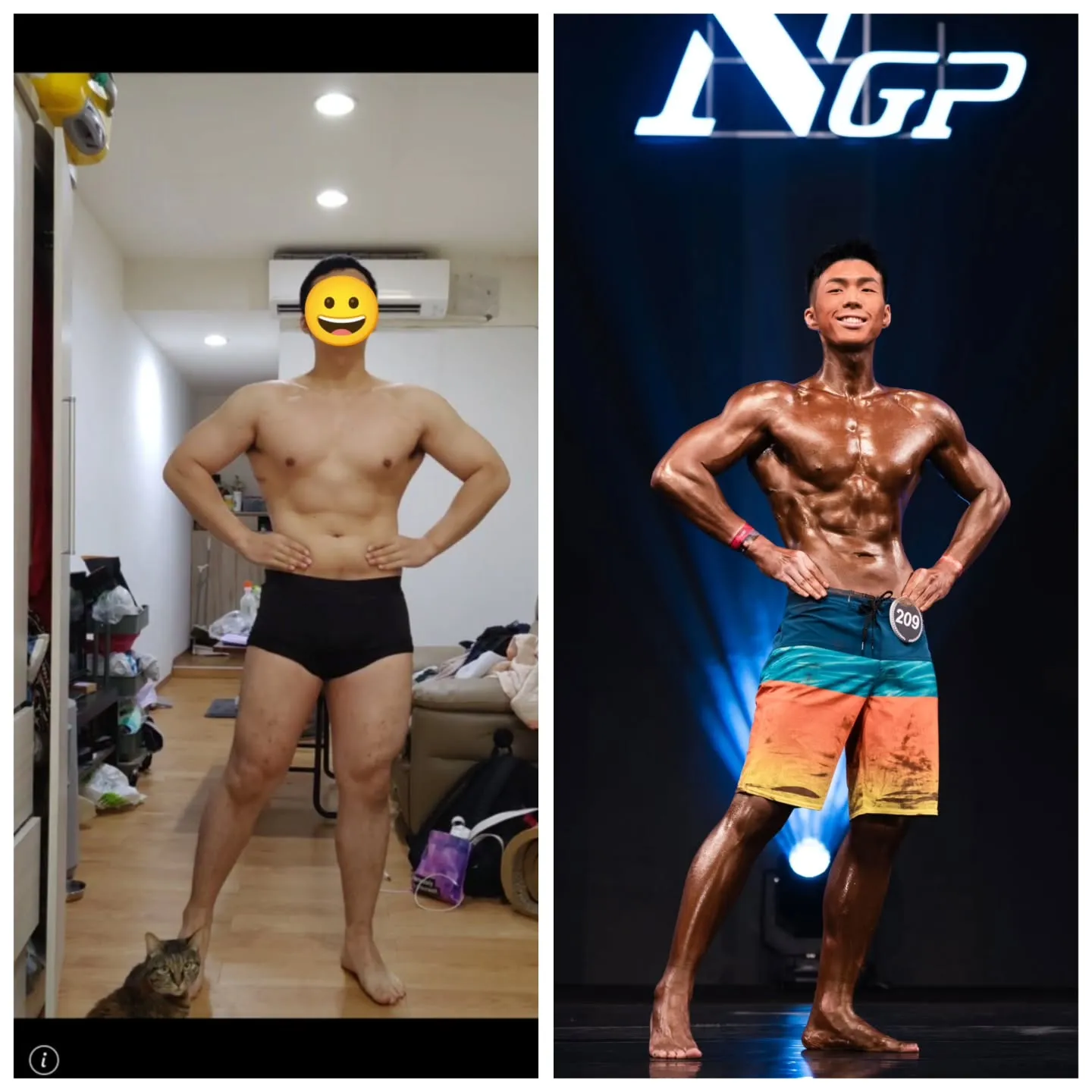 從97到上台前73公斤