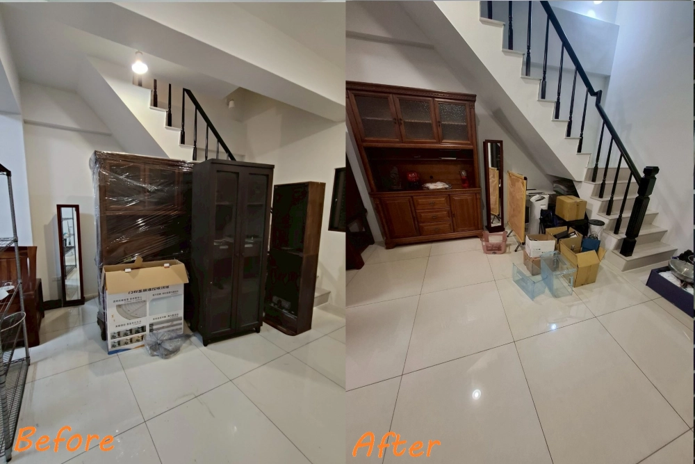 林宅｜台南中西區透天裝潢清潔