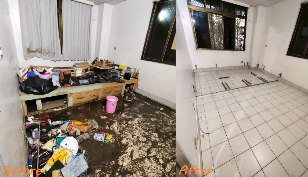許宅｜台南安南區水災清潔