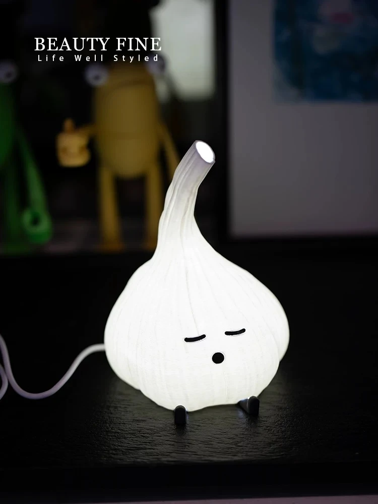 3D打印蒜頭燈