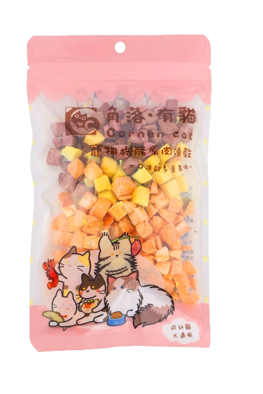 【角落有貓 角落小夥伴 凍乾】寵物零食 寵物 凍乾 干貝 蝦子 小卷 雞肉 鮪魚 雞心