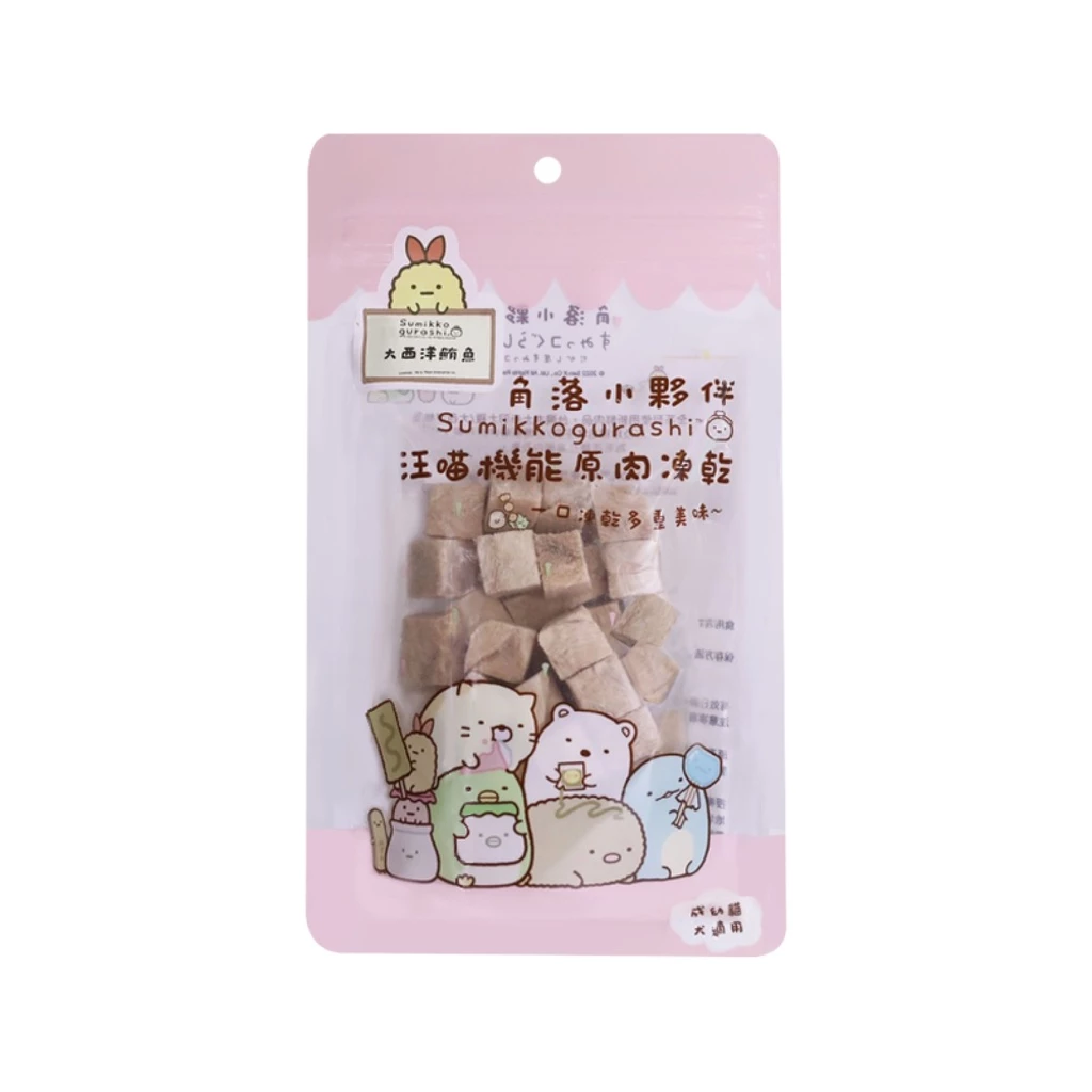 【角落有貓 角落小夥伴 凍乾】寵物零食 寵物 凍乾 干貝 蝦子 小卷 雞肉 鮪魚 雞心
