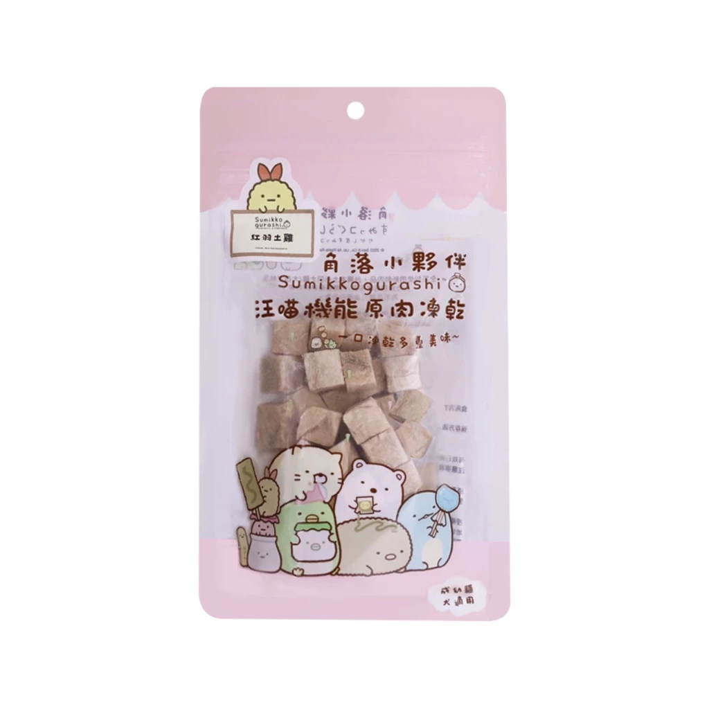 【角落有貓 角落小夥伴 凍乾】寵物零食 寵物 凍乾 干貝 蝦子 小卷 雞肉 鮪魚 雞心
