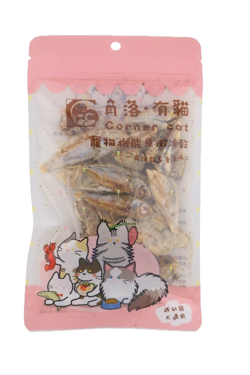 【角落有貓 角落小夥伴 凍乾】寵物零食 寵物 凍乾 干貝 蝦子 小卷 雞肉 鮪魚 雞心